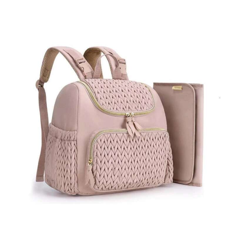 Cross-Border Diaper Multifunctional Mother And Out Of Fashion Mom Large Capacity Backpack Baby Stroller Hanging Bag