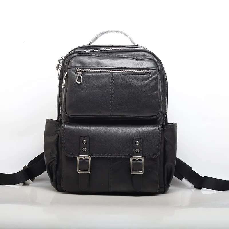 Zency Women's Stylish Genuine Leather Backpack Large Capacity Rucksack For Ladies New 2024 Trendy High End Laptop Back Pack Bags