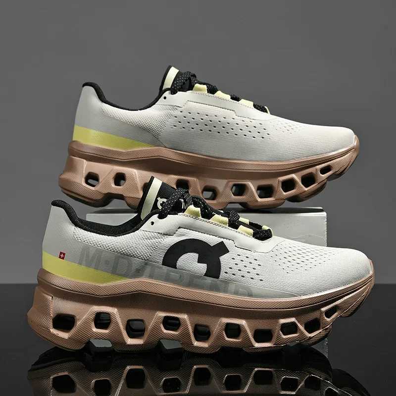 M Cushiing Sneakers NSlip Casual Sports Shoes Lightweight Mens Walking Running Shoes Hhollow Design Y250226 Y250415