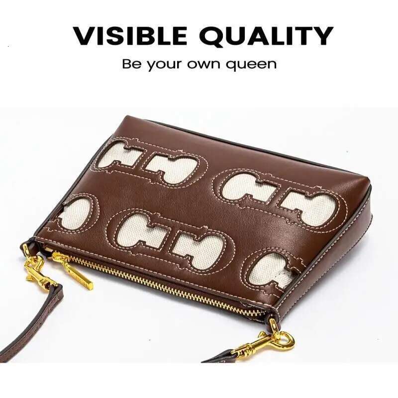 Crossbody 2025 New Brand Designer Simple Atmosphere Hollow Design Shoulder Beach Bag Women's