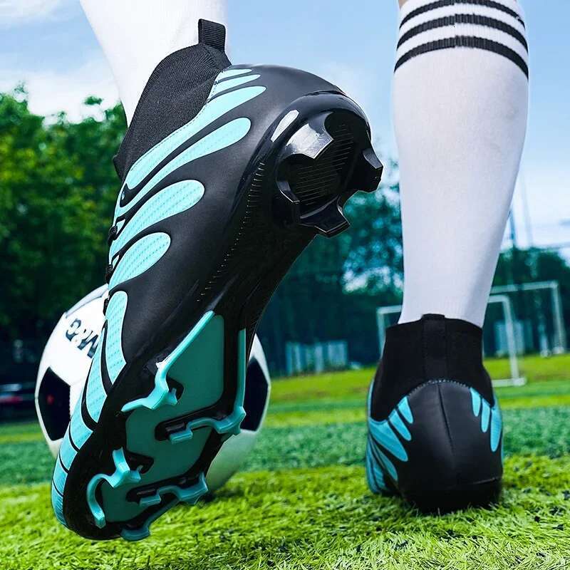 Men TF/FG Soccer Professional Original Shoes Indoor Football Field Boots Grass Training Fast Non Slip Sneaker