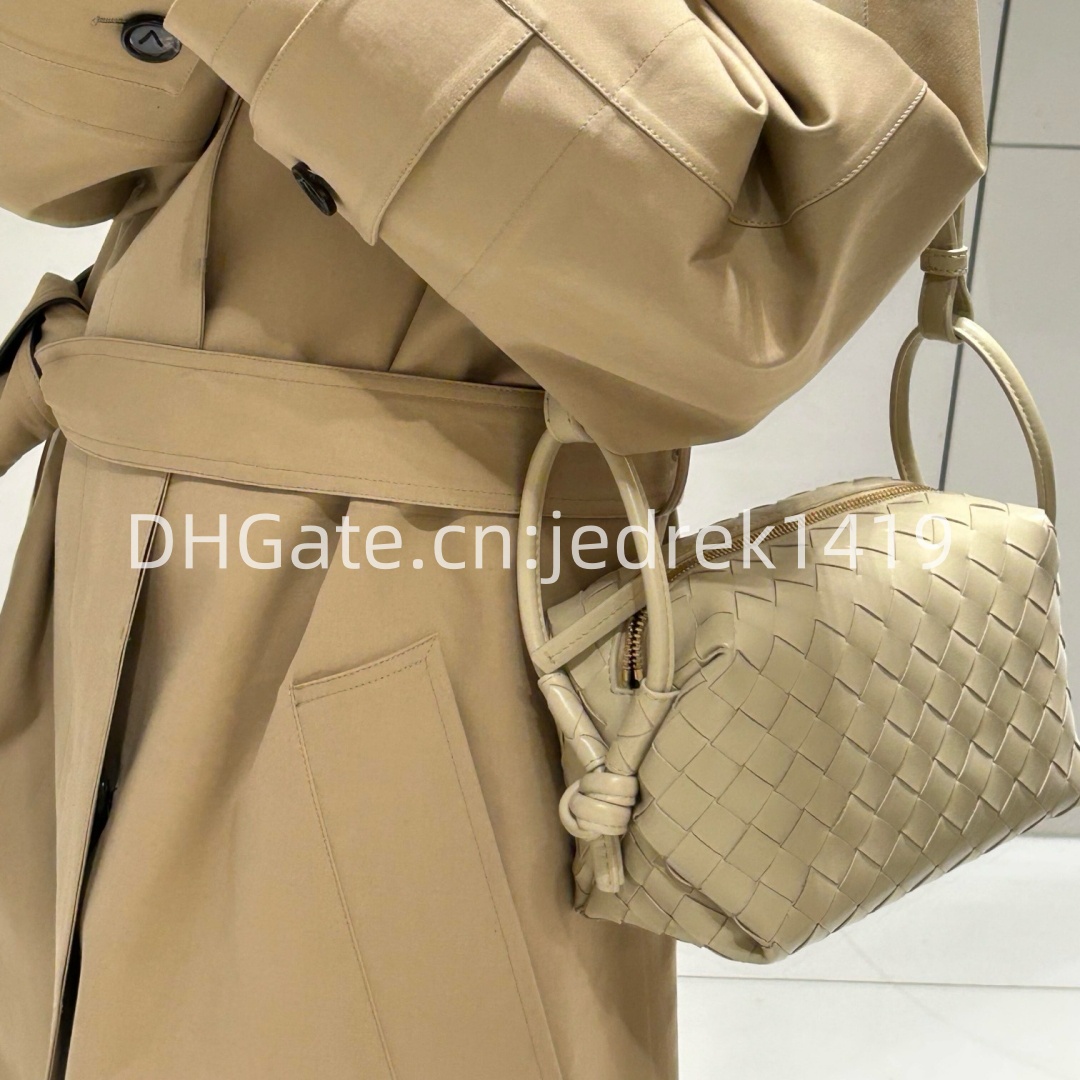 Designer shoulder bag intrecciato handbag 10A top quality Soft sheepskin crossbody bags weaving nappa leather clutch bags classic casual shopping work bag