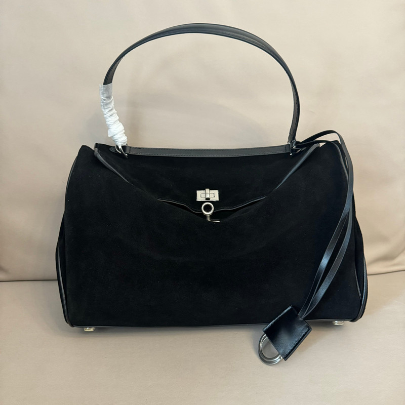 With strap Shoulder Bag Designer suede Top Handle Bags for Woman Lady Totes Leather Handbag