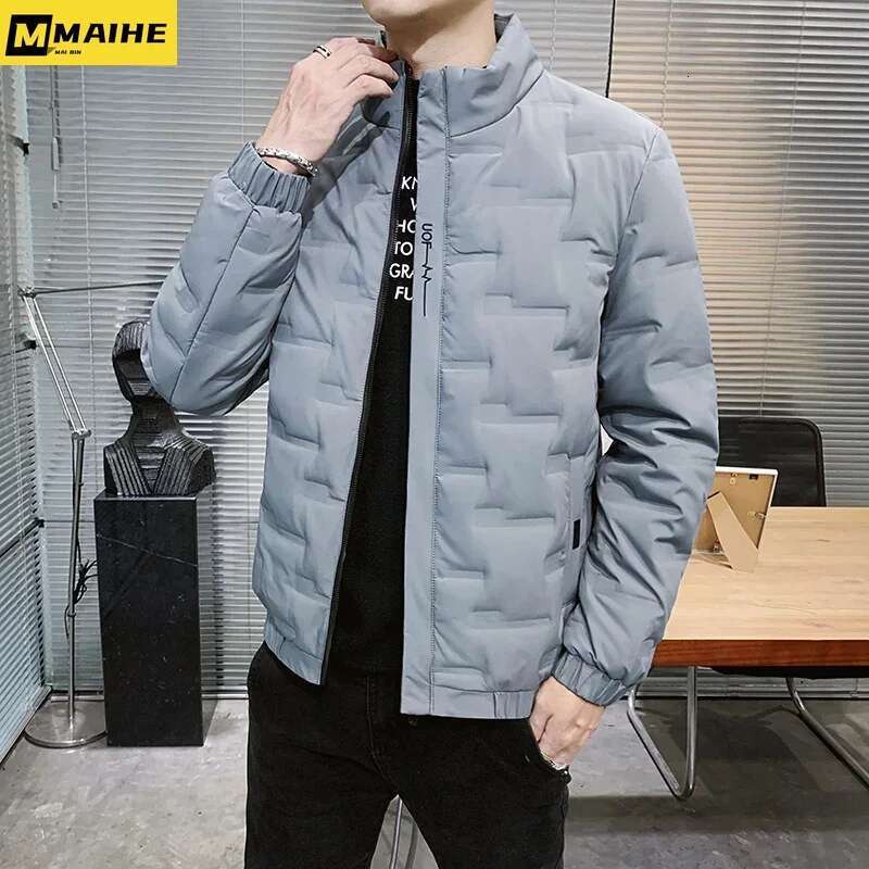 Plus Size M-8XL 2021 Autumn Winter Men's New 80% White Duck Down Jackets Slim Fit Top Warm Coats Outwear Windproof Parkas Coat