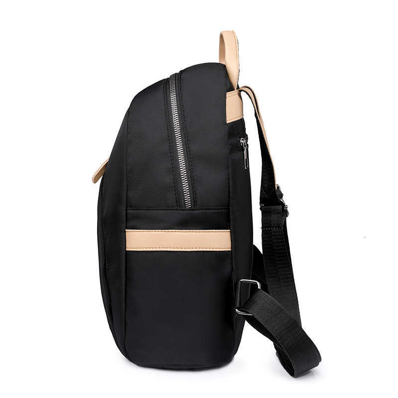 Oxford Cloth Backpack Lightweight Travel Bag New Large Capacity Casual Womens Backpack Commuting Backpack