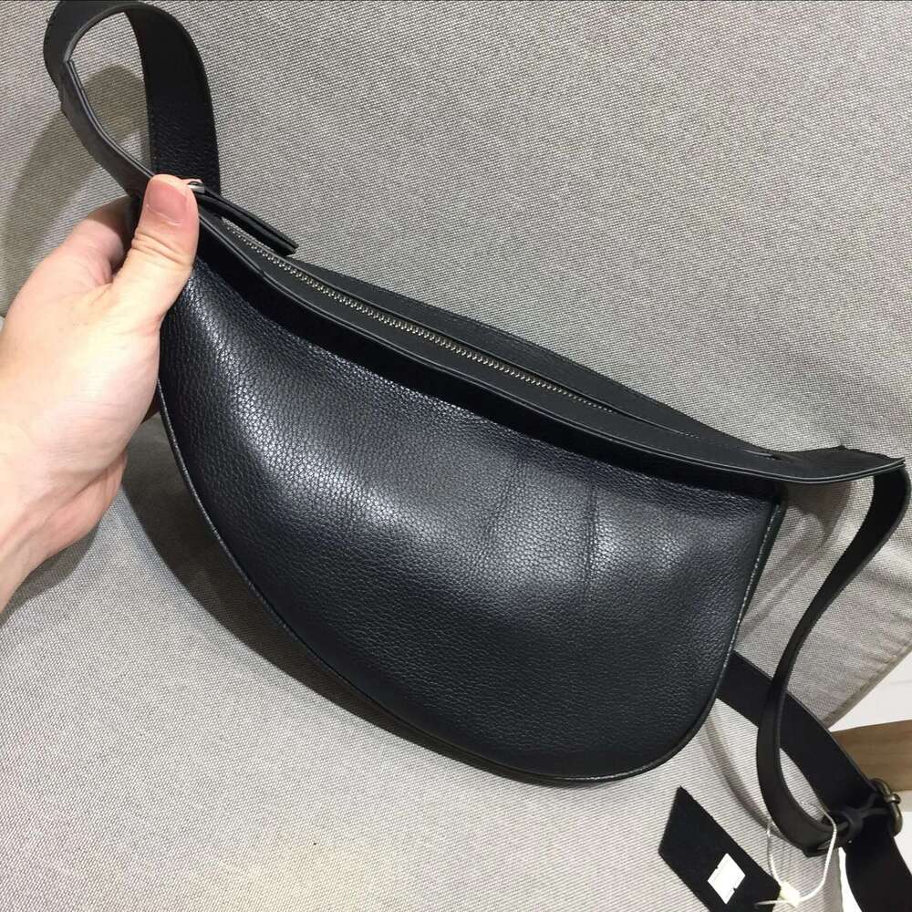 Vintage Genuine Leather Top Layer Cowhide Handmade Shoulder Crossbody Women's Small Chest Waist Bag