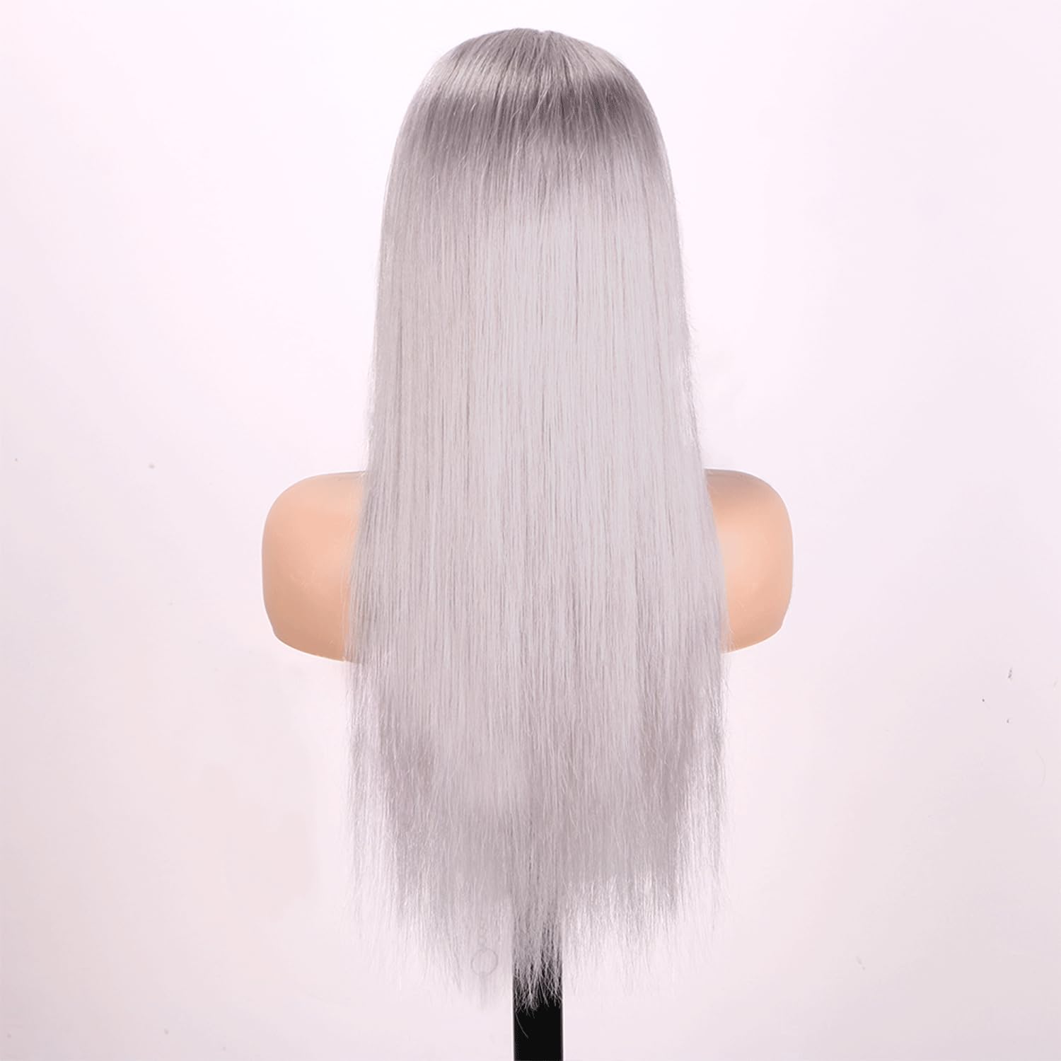 Silver Lace Front Wigs Human Hair Silver Gray Straight Human Hair Wigs 13x4 HD Transparent Lace Frontal Wig raw virgin Gray Wigs for Women