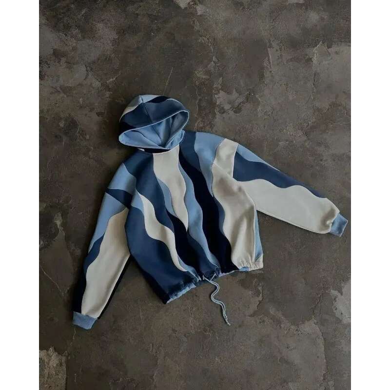 Fashion New Oversized Patchwork Hoodies Men and Women Haruku Hip hop Y2k Clothes Punk Goth Anime Hoodie Loose Streetwear