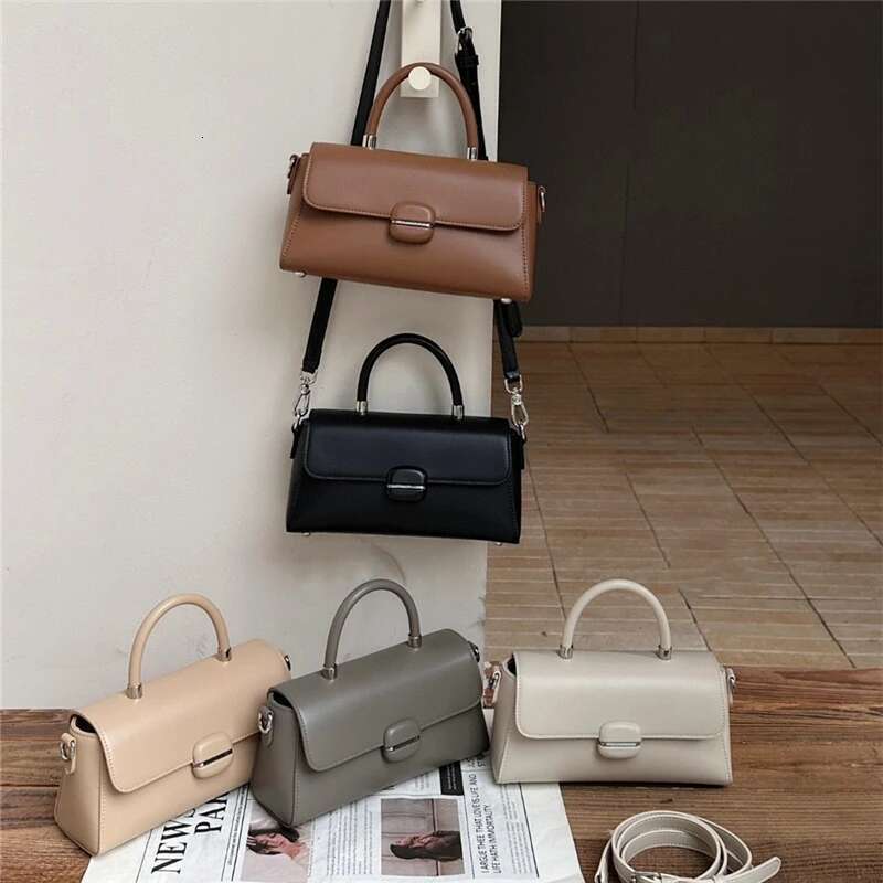 Hifashion Cowhide Genuine Leather Small Tote Handbags For Women 2025 Trend Designer Short Handle Ladies Shoulder Crossbody Bags