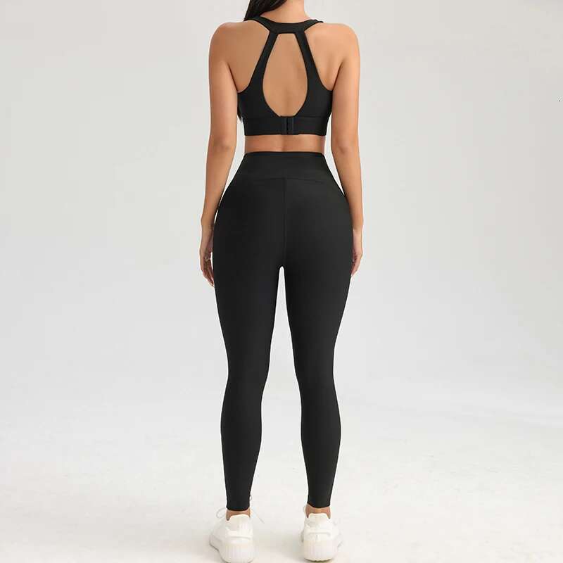 Sportswear Woman Gym Yoga Clothes Sport Outfit Elegant 2-Piece Sets Fiess Clothing Bra And Pants Set