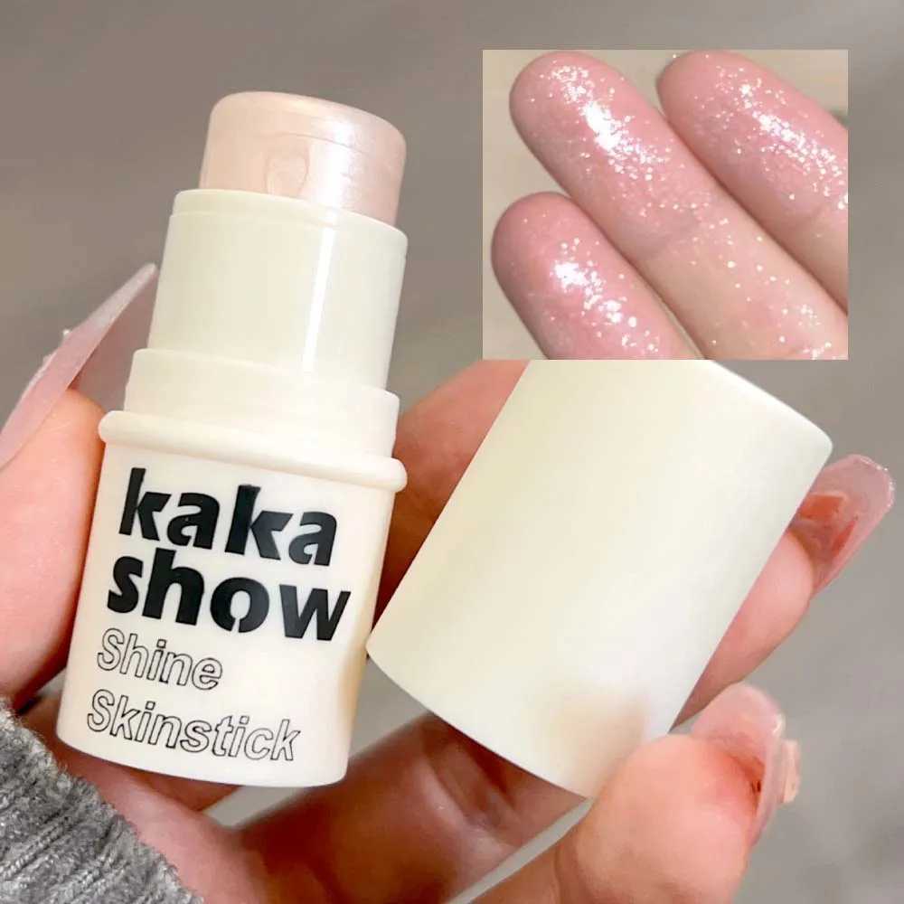 Shimmer Water Light Highlighter Stick Waterproof B Stick Makeup Lasting Brighten Face Body Glow Contouring Korean CosmeticsW250217