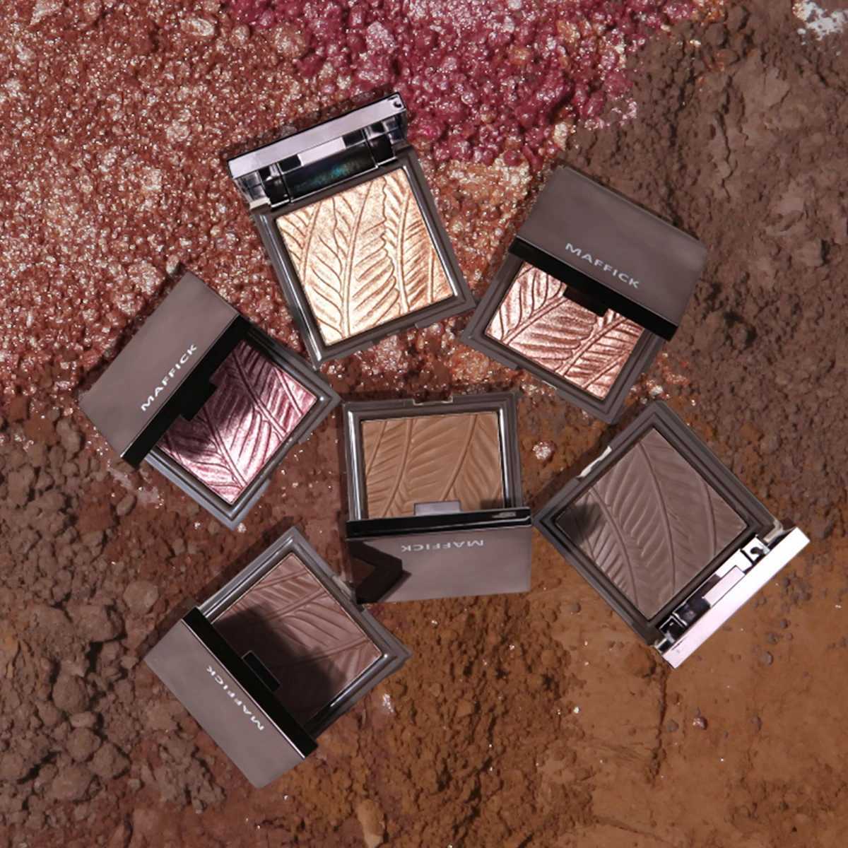 Matte Chocolate Brown Shade Concealer Contouring Powder Press three-dimensionalXJ250217