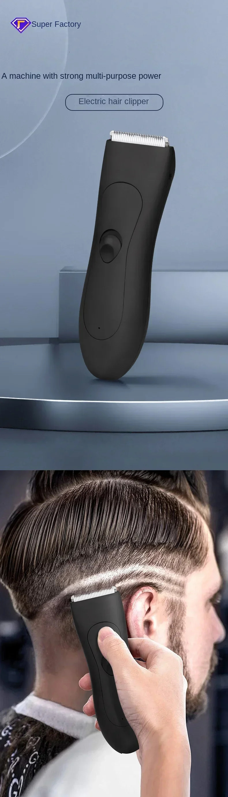 Waterproof Multi-Functional Ceramic Blade Trimmer for Women Shaver for Underarms and Legs makeup tools shaving machine 250211