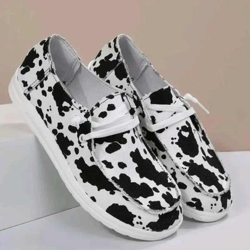 Fashion Casual Plus Size Flats Shoes Women Work Shoes Comfortable for Work Breathable Loafers Sneakers Zapatos De Mujer 250214