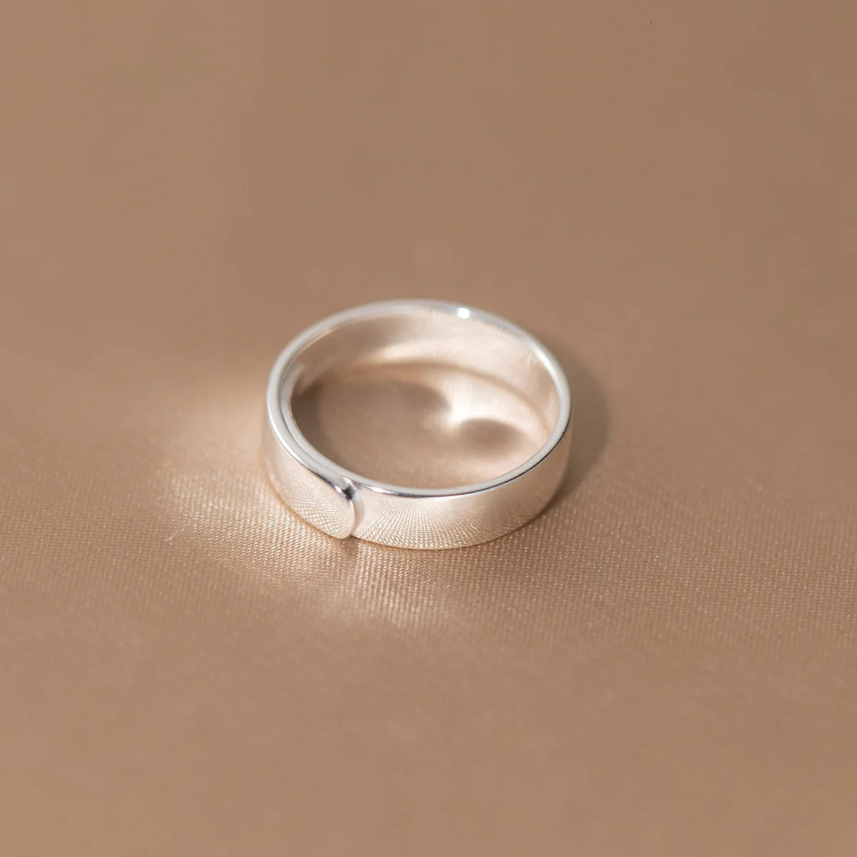 La Monada 55-61mm Adjustable Womens Ring S999 Pure Silver Womens Ring 999 Silver Finger Ring 4g 3g 2.5g 250213