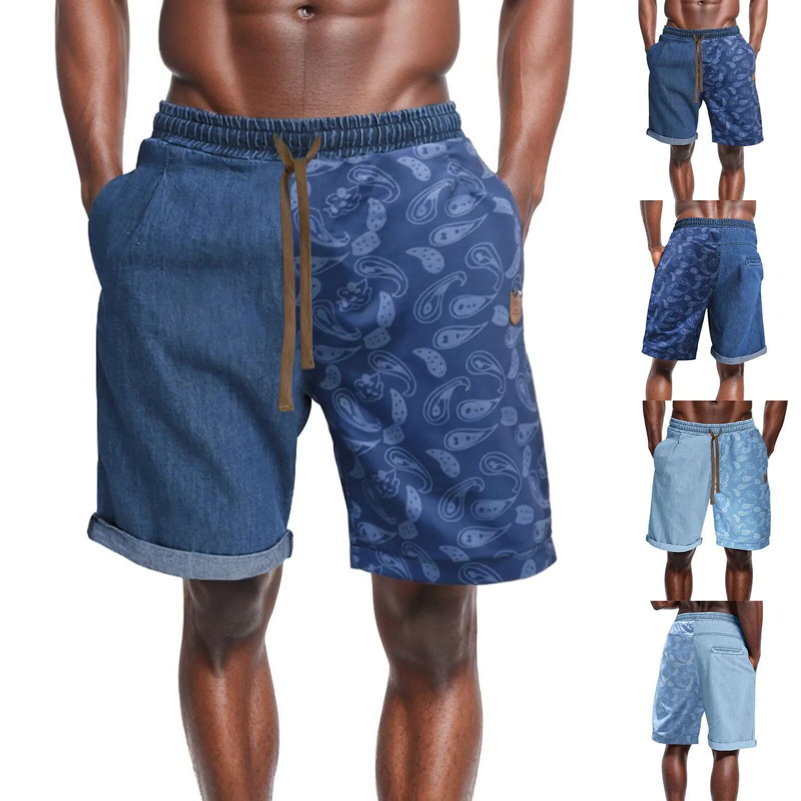 2025 New Casual Running High Quality Men's Designer Shorts Spring/summer Retro Street Shorts Strap Color Five Point Speed Drying Sports Shorts Y2