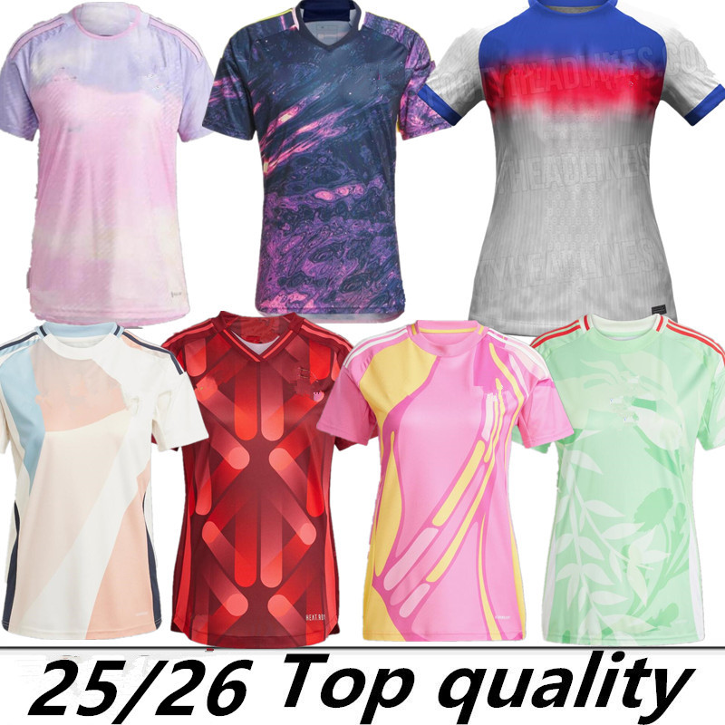 2025 2026 Women's EURO Cup men size Soccer Jerseys Colombia JAPAN COLOMBIA SPAIN GERMANY home away 25 26 Italy EnglAndS jersey football shirts