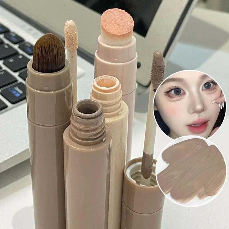 Liquid Highlighter Contour Stick Concealer Lasting Dark Circles Corrector Face Matte Brown Bronzer Nose Shadow Cosmetics MakeupW250217