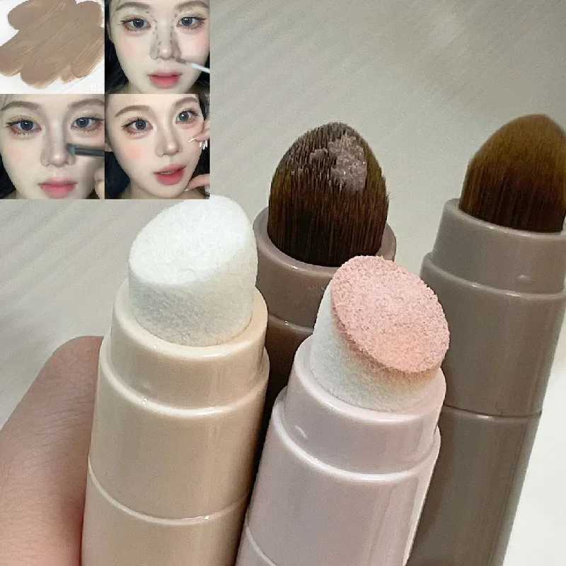 Coffee Brown Shadow Liquid Contouring Highlighter Shadower Create A Long-lasting Natural Contouring Stick Concealer Face MakeupW250217