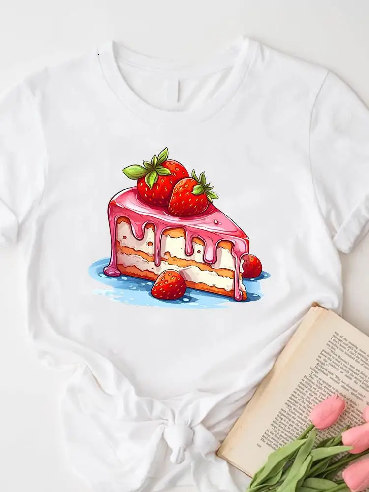 Womens T Female Short Sleeve Tshirts Clothing Tee Top Letter Style Cute Casual Graphic T-shirts Lady Women Fashion Clothes 250217