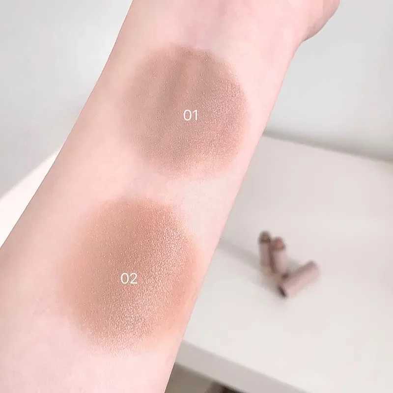 Grey Brown Bronzer Contouring Stick Waterproof Cream Texture Highlighters Shadow Contour Pencil 3D Face Brightening CosmeticsW250217