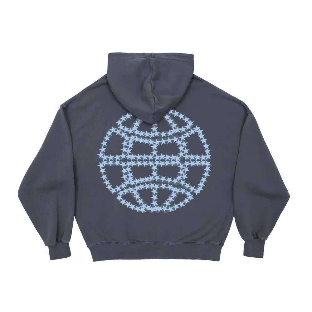 Art Meteor letter patch printed hooded sweatshirt trendy brand loose couple style oversize washed retro street jacket hoodie