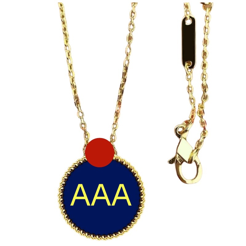 heart necklace designer necklace designer for women mens jewelry 925 14K Gold Plated Christmas Halloween Valentine's Day small flower letter pend