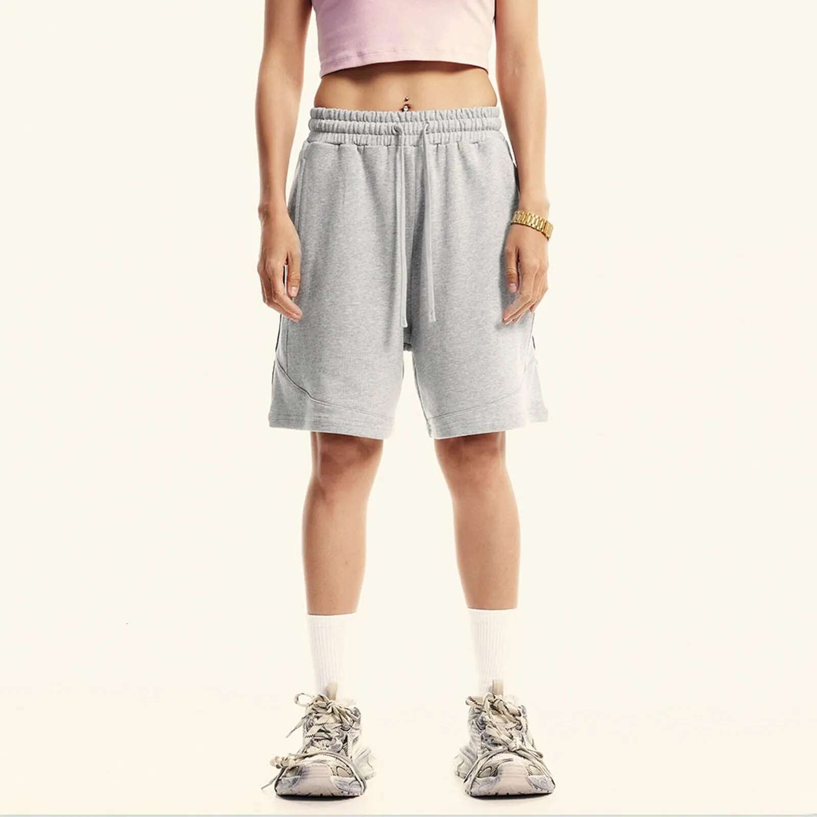 Summer New Retro Street Casual Shorts Quarter Pants Men's Designer Shorts Hip-hop Gothic Outdoor Quick Drying Breathable Basketball Sports Pants