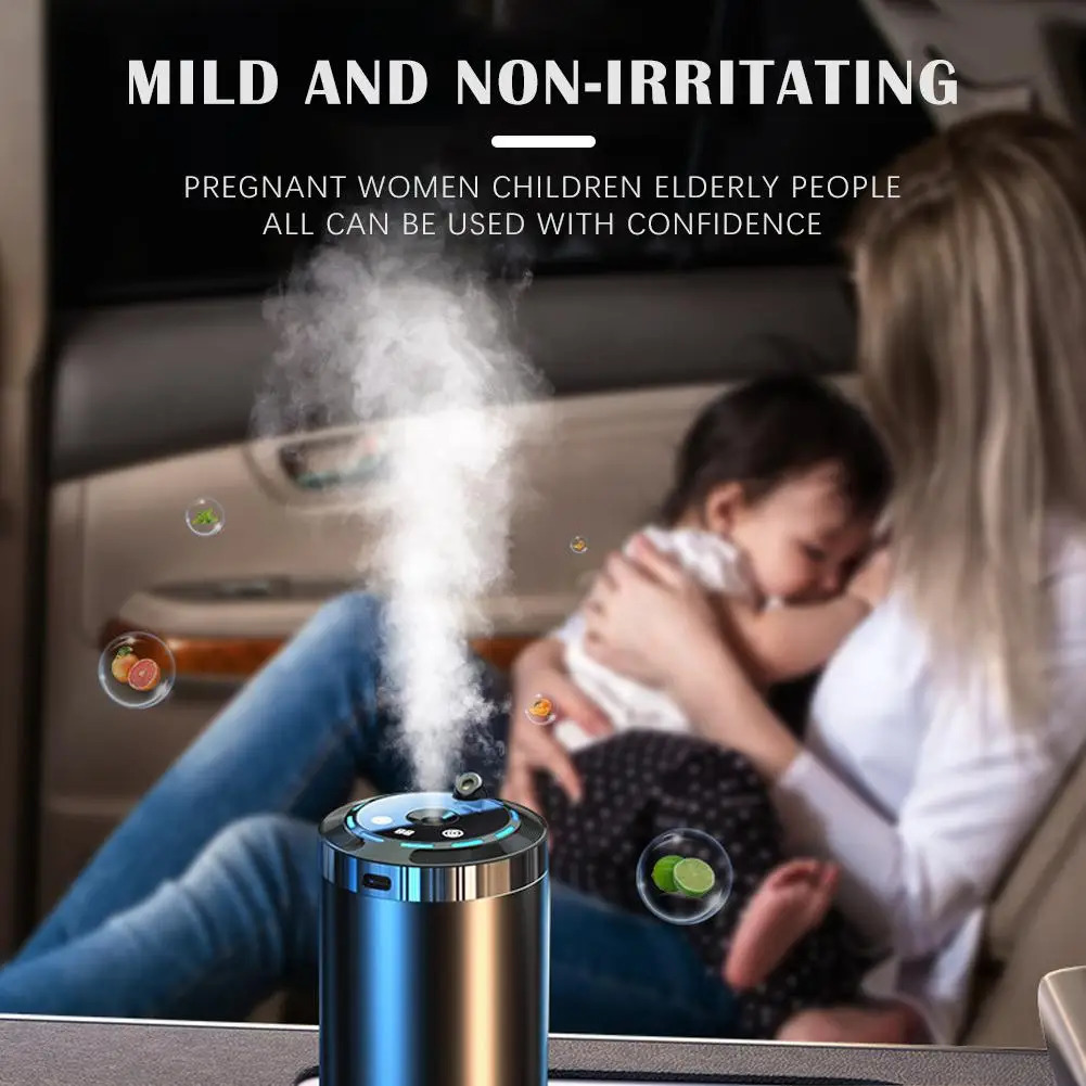 Long-Lasting Car Diffuser Humidifier With 5 Modes Aroma Diffusers For Car Home Office Bedroom - Car Odor Eliminato 250214