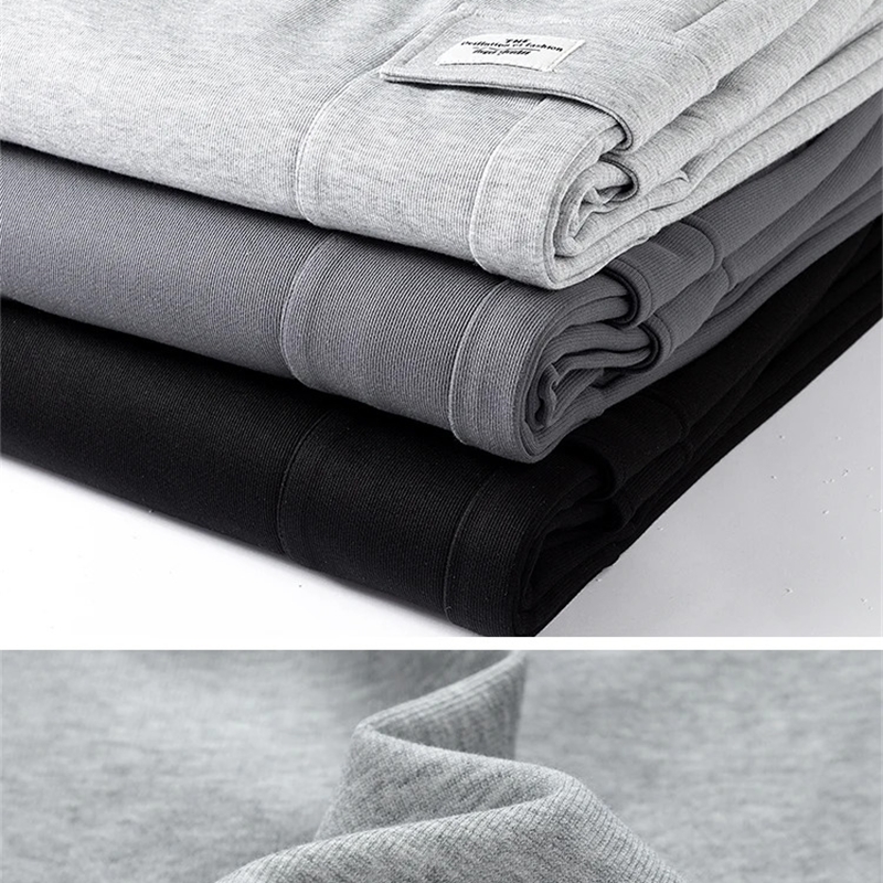 Sweatpants Men MultiPockets Drawstring Cotton Casual Wide Pants Male Loose Straight Trousers Large Size 8XL w250113