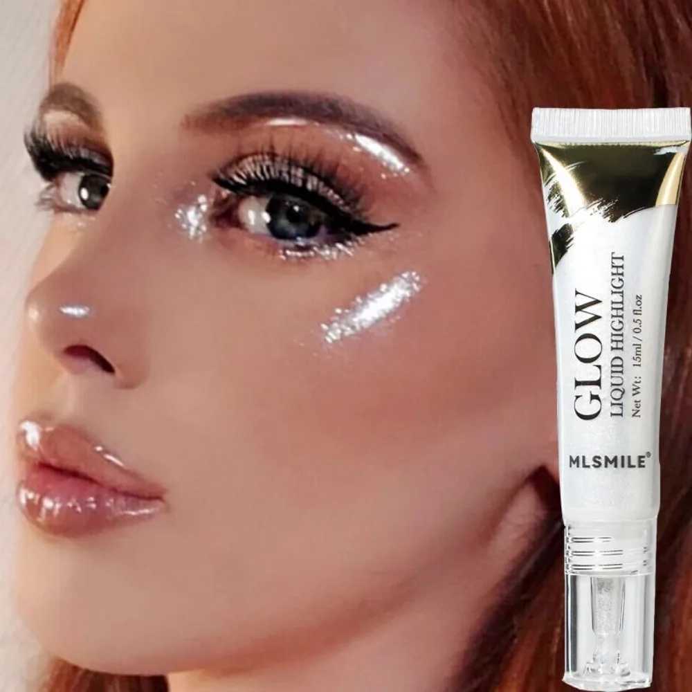 Diamond Glitter Liquid Lescent Waterproof Long lasting Bright Liquid Highlight Stick Eye Makeup CosmeticsW250217