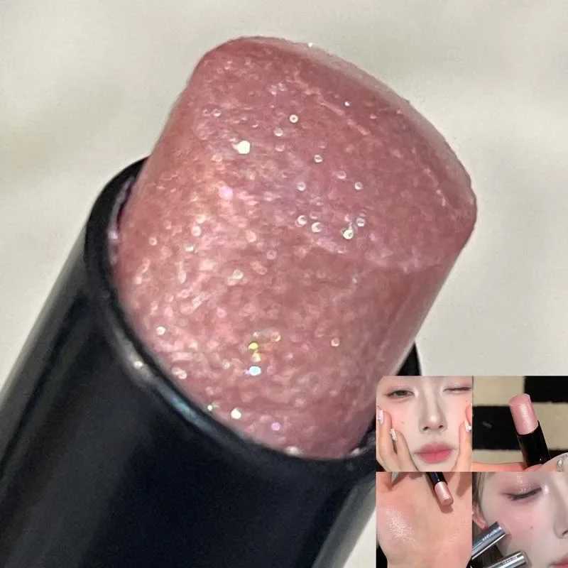 Glitter Highlighter Stick Natural Diamond Glitter White Highlight eye shadow Pencil Outline Shadow Bright Face Body MakeupW250217