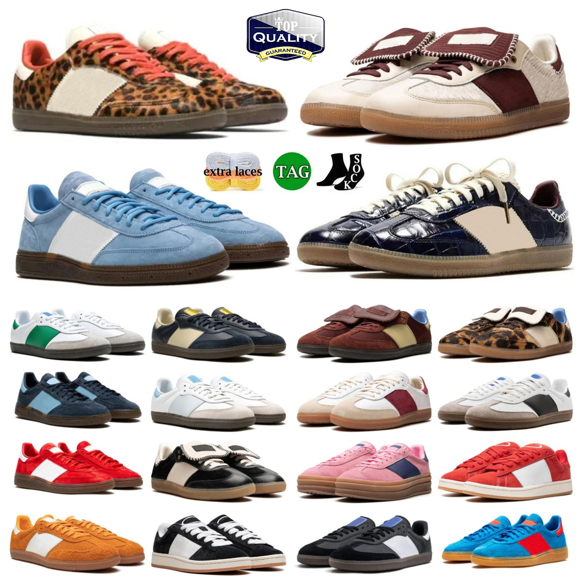 Designer OG Atoms trainers 00s casual shoes Platform Nylon Suede Vintage puff bold Fur Leopard Print Denim Black White Brown Core Mint Men Women Sports Sneakers