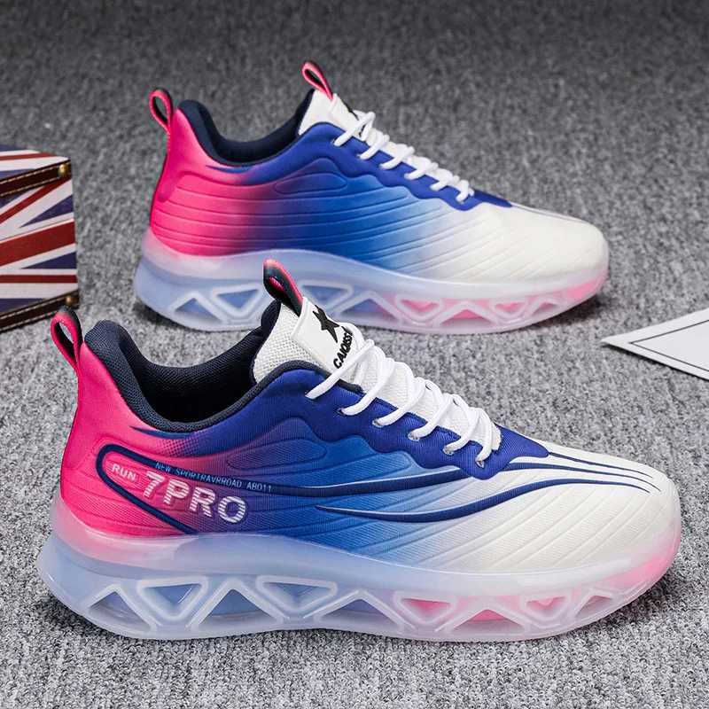 New Tide Unisex Running Sport Sneakers Colorf Mens Jogging Shoes Cfortable Wen Fitness Athlete Shoes Z250411