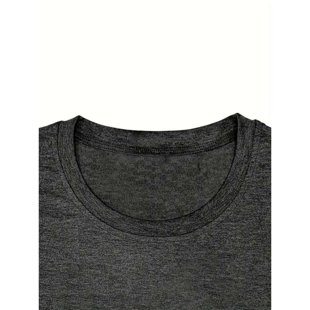 Plus Size Women's Clothing Halloween Print Short Sleeve T-Shirt Casual Crew Neck Top For Spring Summer Women's Clothing