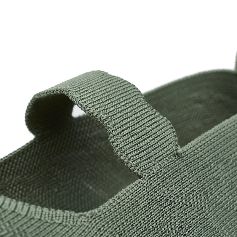 Womens Pointed Toe Flat Shoes Solid Color Knitted Slip on Shoes Casual Breathable Ballet Flats Women Flat Shoes Loafers Women 250214