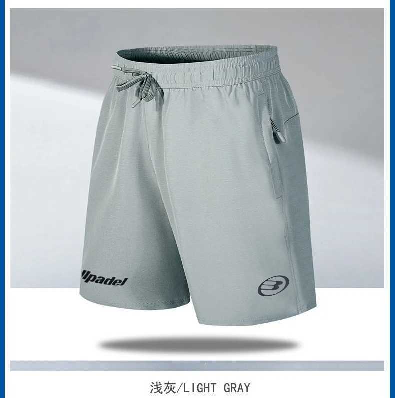 New Summer Mens Sport Shorts Male Breathable Tennis Shorts Quick-Drying Badminton Trousers Outdoor Running Fitness SportwearT250310