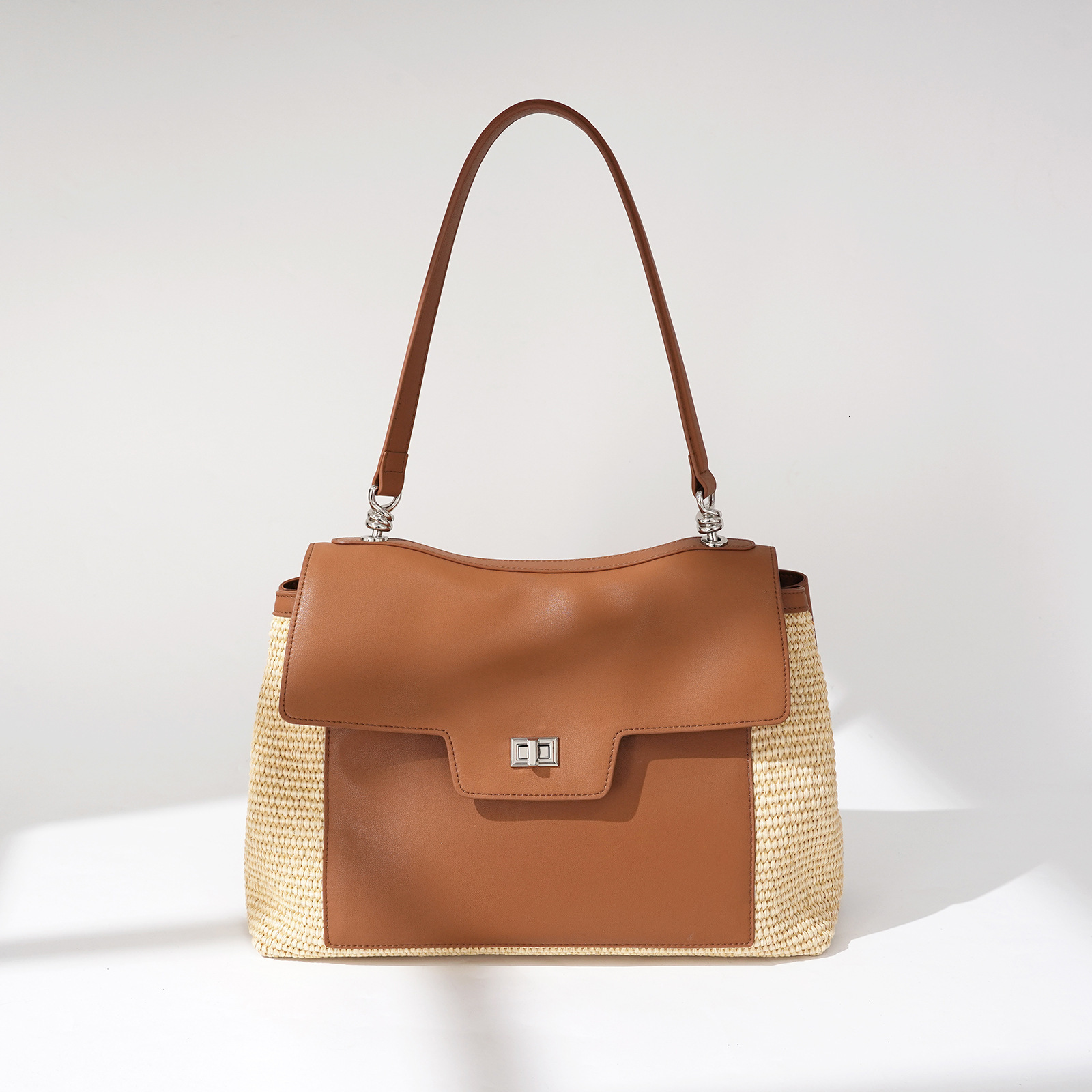 Bag 2025 New Shoulder Crossbody With Fashionable And High-End Feel, Large Capacity Portable Tote Bag