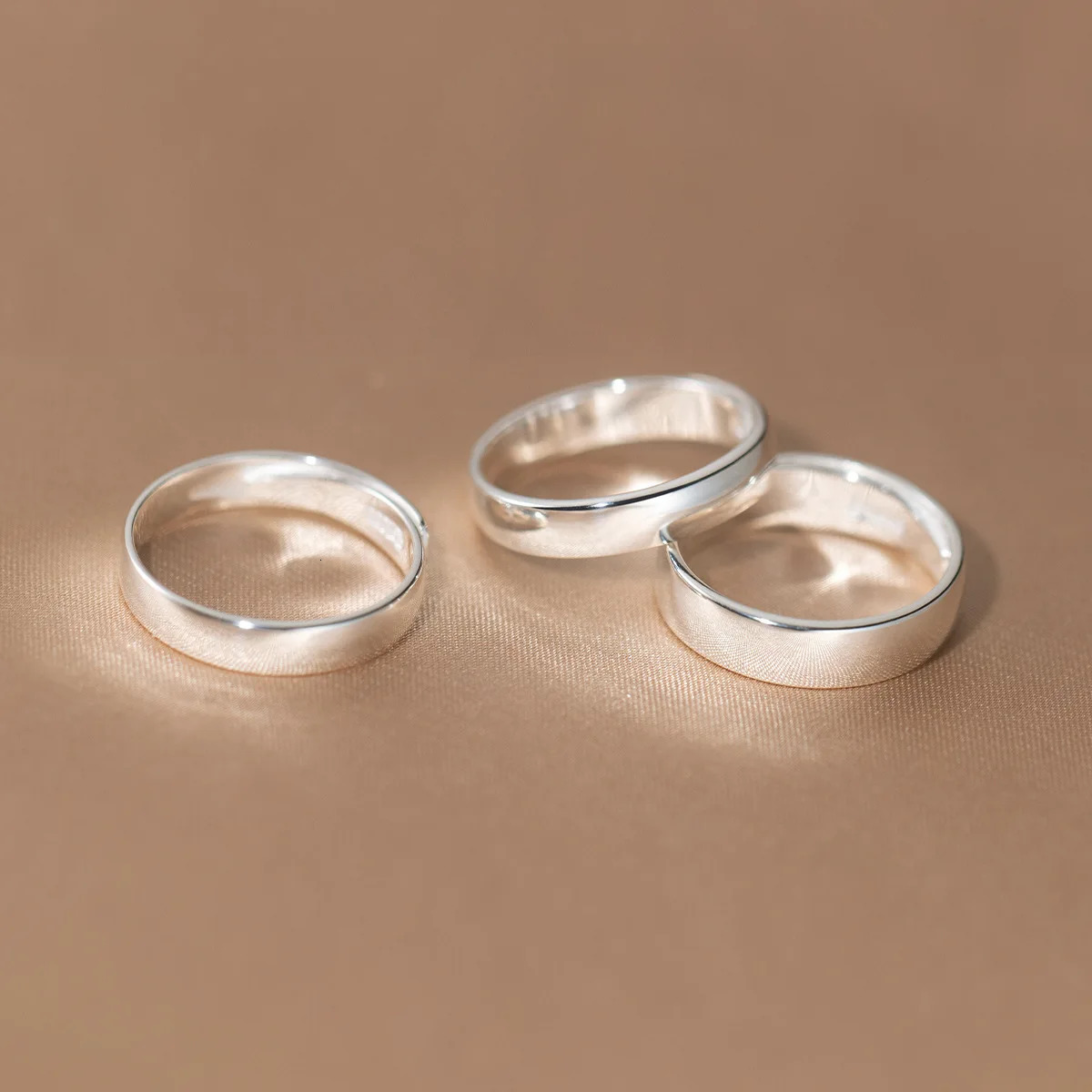 La Monada 55-61mm Adjustable Womens Ring S999 Pure Silver Womens Ring 999 Silver Finger Ring 4g 3g 2.5g 250213