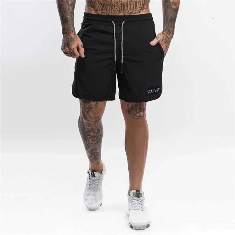 Quickdrying sports shorts mens breathable training fitness summer sweatabsorbing casual outdoor fivepoint pants 250214