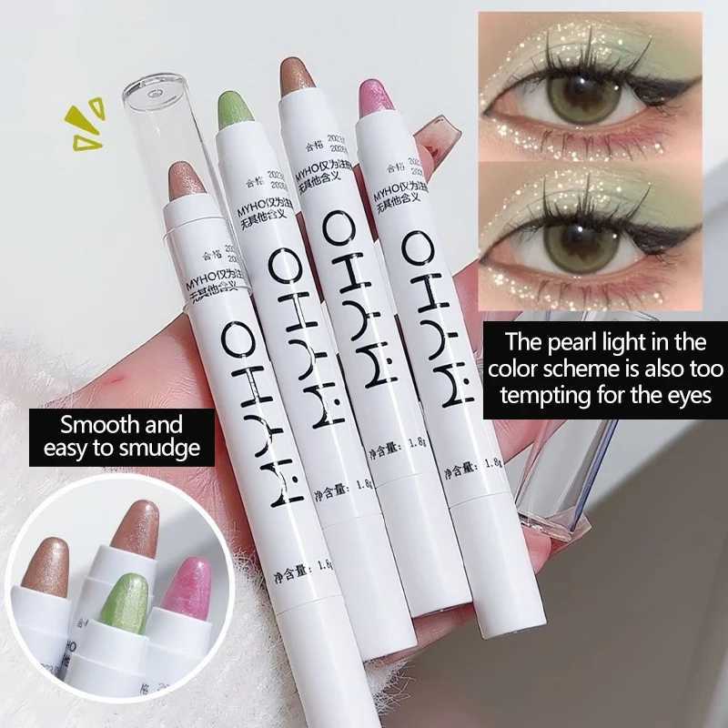 13 color eye shadow pencil matte white bright eye head contour shadow stick flash eye shadow highlighter toolW250217