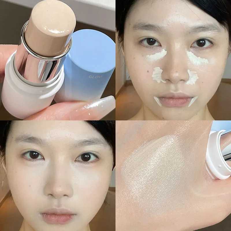 Shimmer Highlighter Stick Natural Water Light Clear Fine Shining Pearl Contour Shading Brightening Face Illuminator Dupes MakeupXJ250217