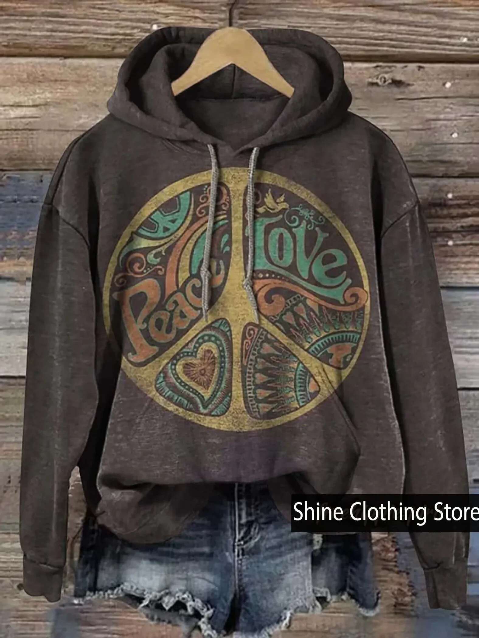 Retro Paisley ral Print Casual Hoodie Sweatshirt, Sudaderas Para Mujer,Winter Clothes Women,Plus Size sweatshirt hoodie