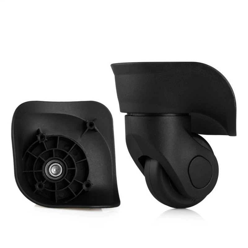 2Pcs Suitcase Wheels Luggage Spinner Caster Silent Luggage Wheels Replacement Wheels Customs Box Trolley Accessories 250214