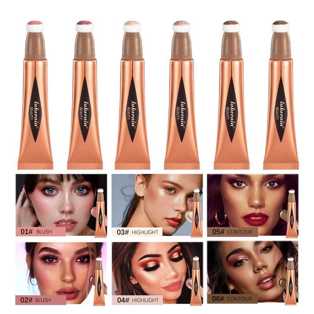 Multi color air cushion B Highlight Contour Stick Long lasting Easy Color Development Color Combination for Korea MakeupW250217