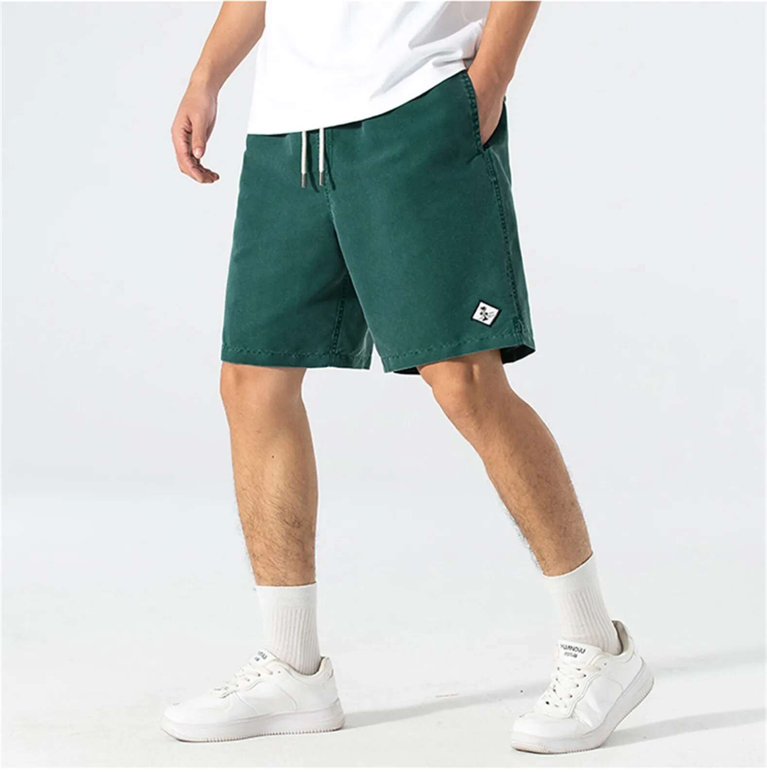 2025 New Men's Basketball Sports Pants For Couples Cotton Like Washed Fashionable Men's Designer Shorts Summer Ultra-thin Outdoor Beach Casu