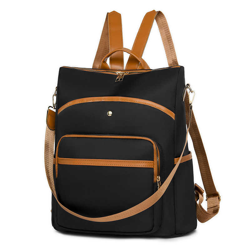 Oxford Cloth Womens Bag New Large Capacity Casual Womens Backpack Single Shoulder Dual Use Backpack Womens Bag