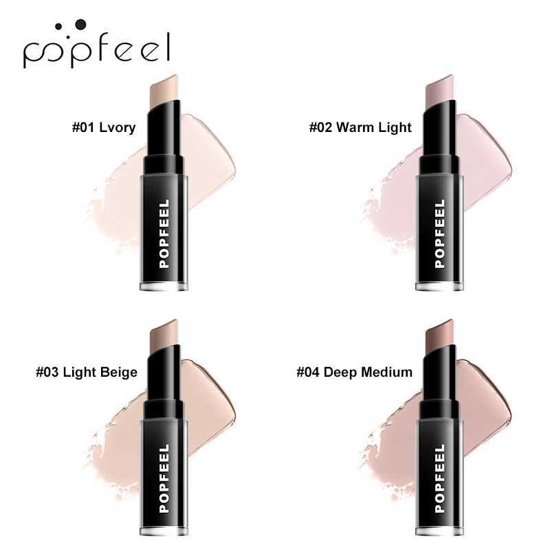 POPFEEL concealer stick completely covered correct discoloration camouflage defects covered with redW250217