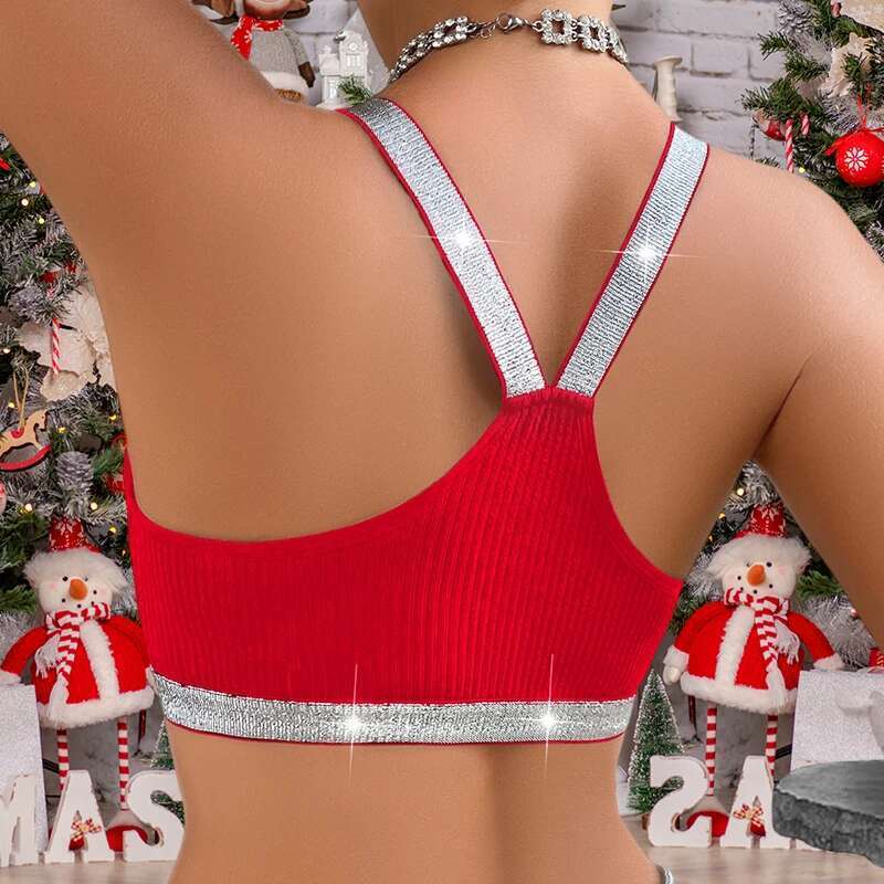 Sexy Ribbed Sportswear Fiess Women Underwear Yoga Tanks Top Backless gerie Lady Bras Comfortable Push Up Chic Bralette