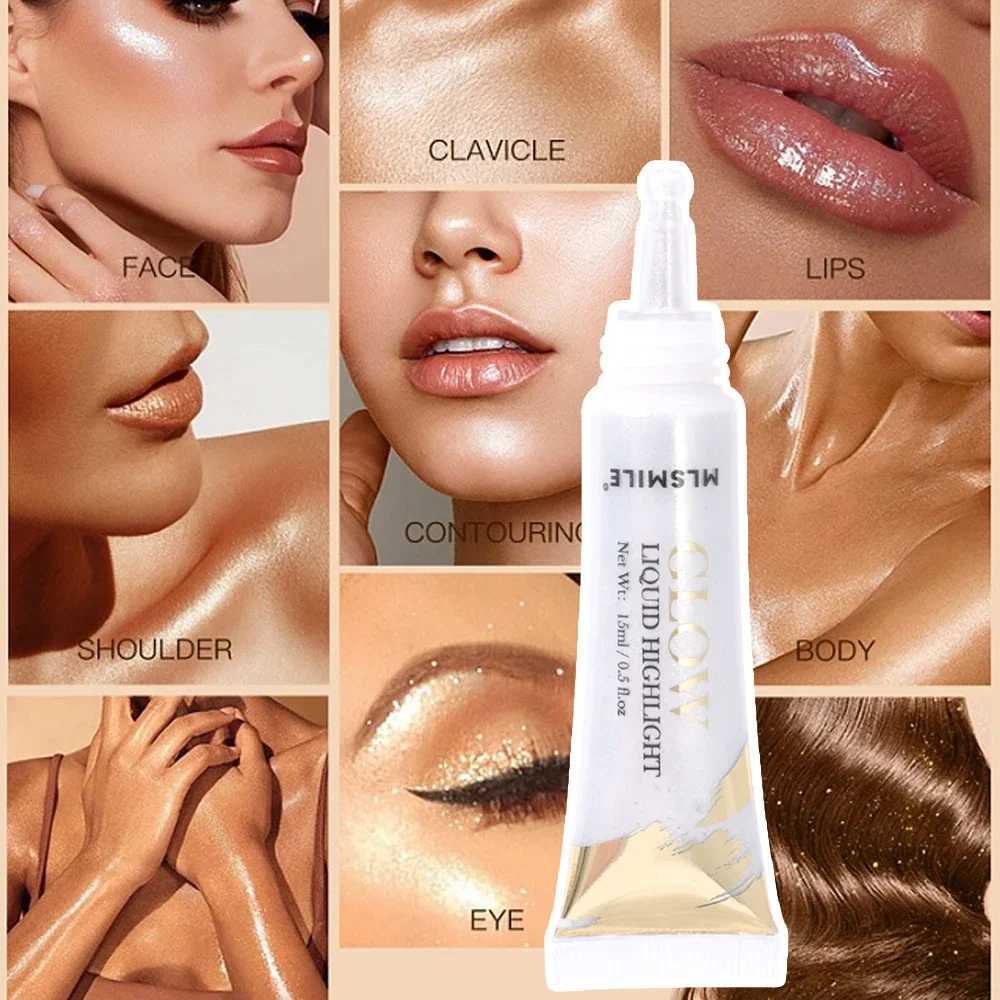 Diamond Glitter Liquid Lescent Waterproof Long lasting Bright Liquid Highlight Stick Eye Makeup CosmeticsW250217